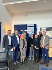 Der AK GPP unterwegs - mit dabei von links Benjamin Miskowitsch, Bernhard Seidenath und Carolina Trautner. Foto: CSU-Landtagsfraktion